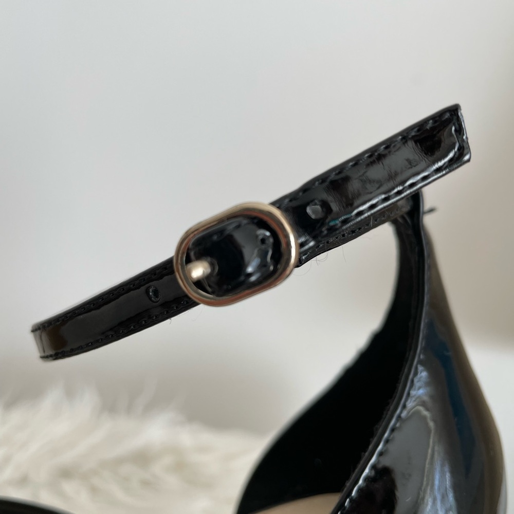 Nine West Patent Strappy Sandals - Picture 5 of 9